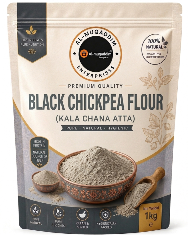 Black Chickpea Flour